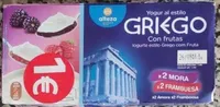 Yogurt griego con frutas
