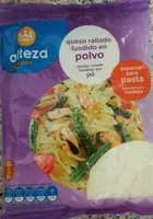 Queso rallado fundido en polvo