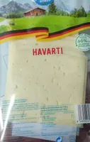 Queso madurado en lonchas havarti