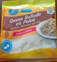 Queso rallado en polvo