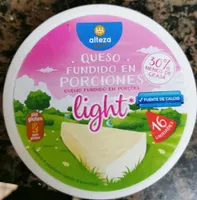Queso fundido en porciones