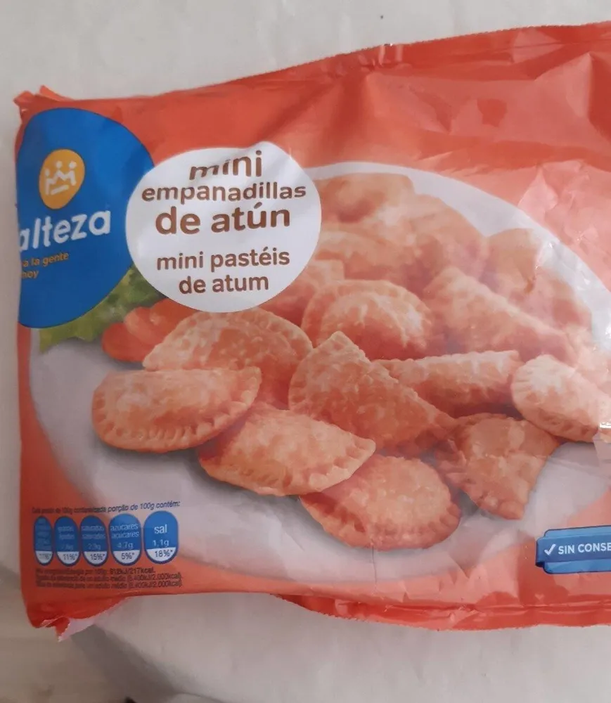 Mini empanadillas de atun