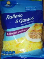 Rallado 4 quesos