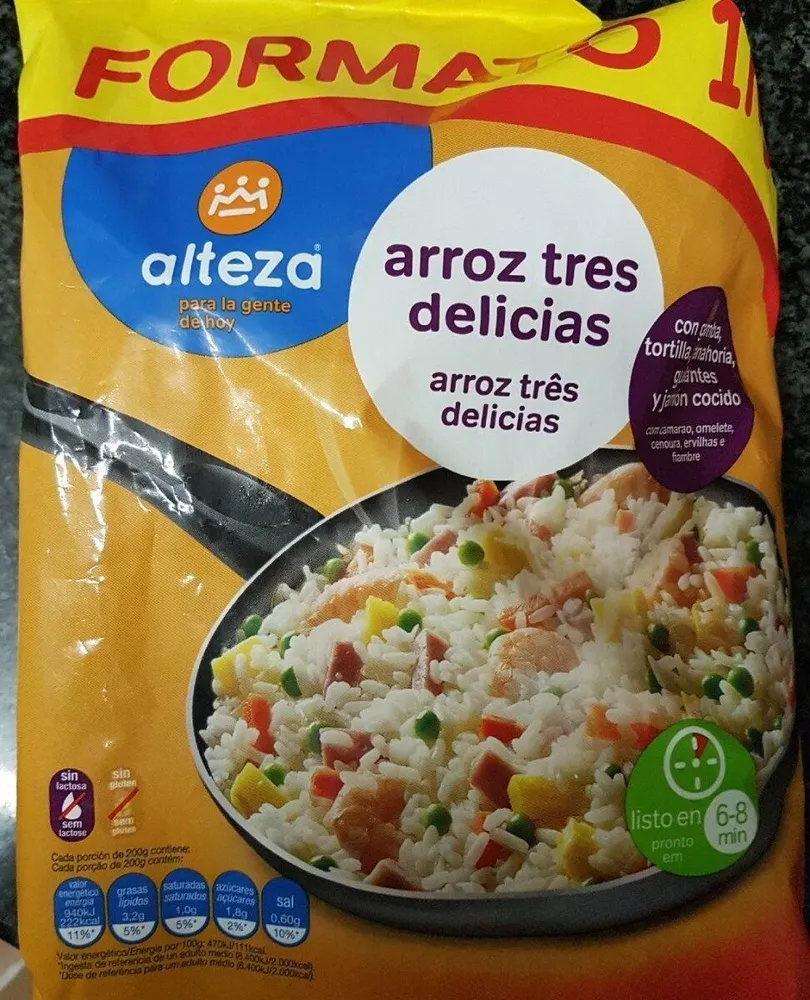Arros tres delicias