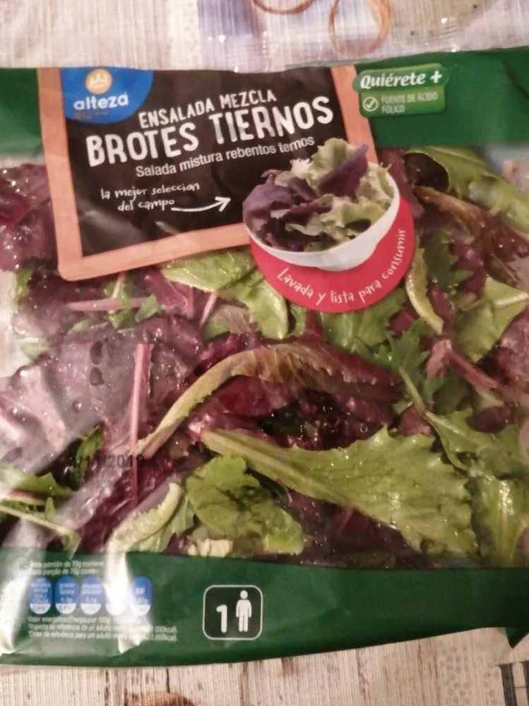 Ensalada mezcla brotes tiernos