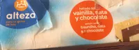 Helado vainilla,nata y chocolate