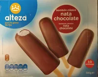 Bombón clásico nata chocolate