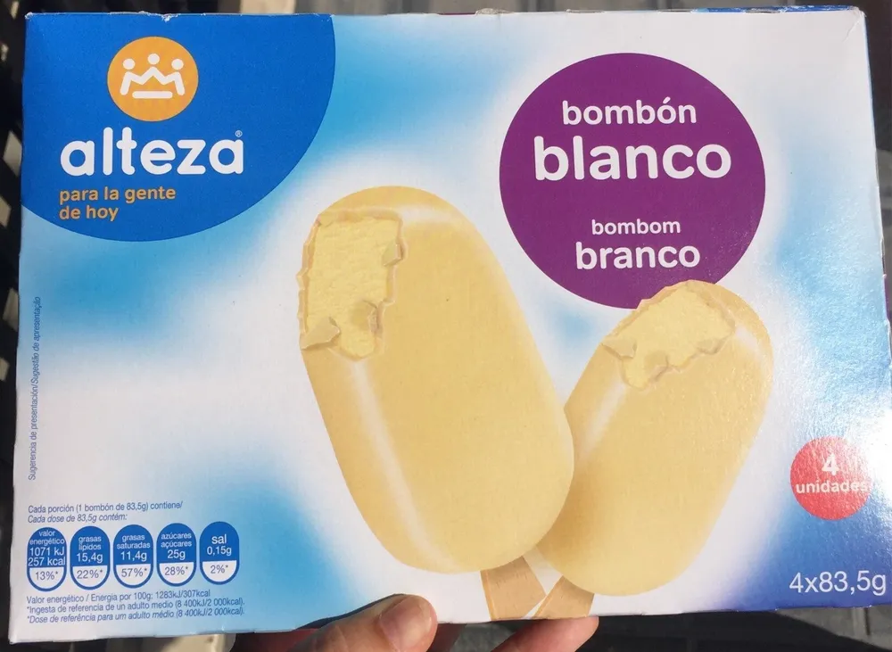 Bombon blanco