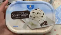 Helado sabor stracciatella