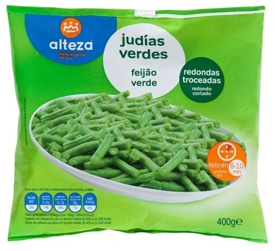 Judías verdes troceadas