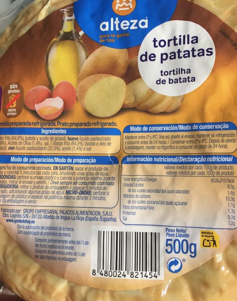 Tortilla de patatas