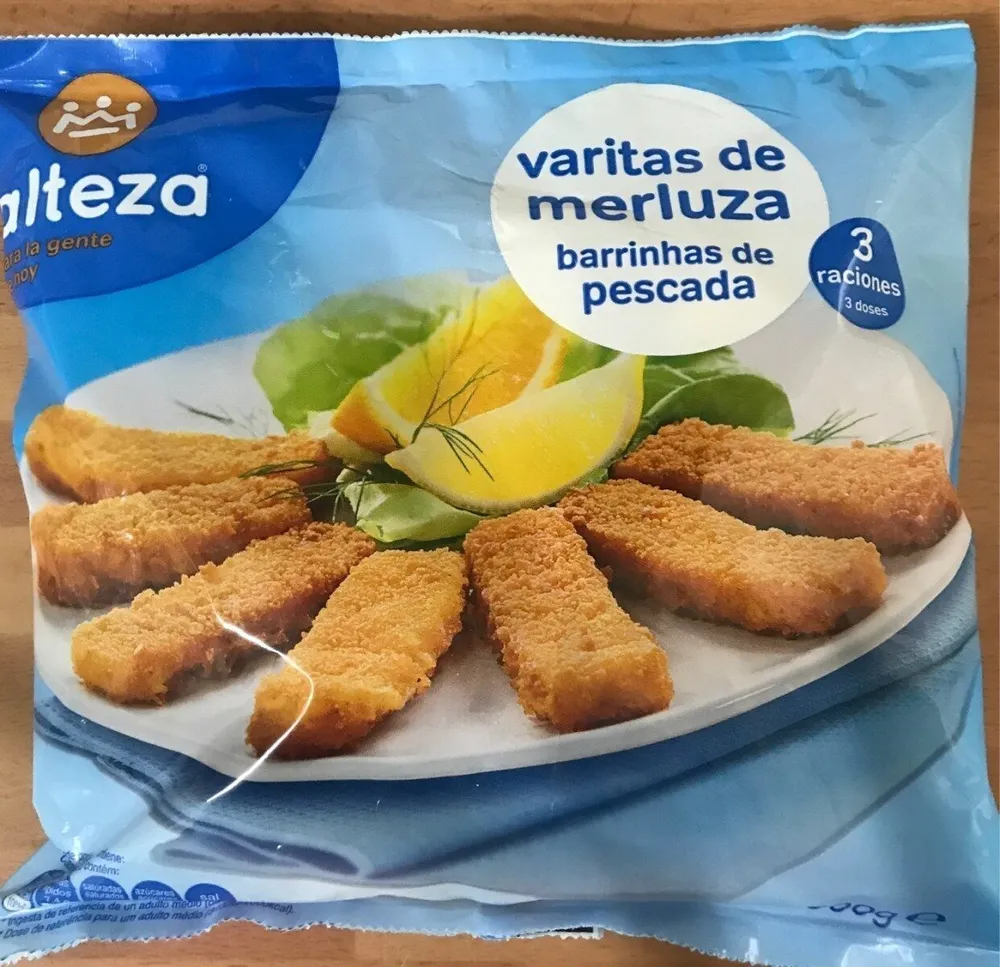 Varitas de merluza