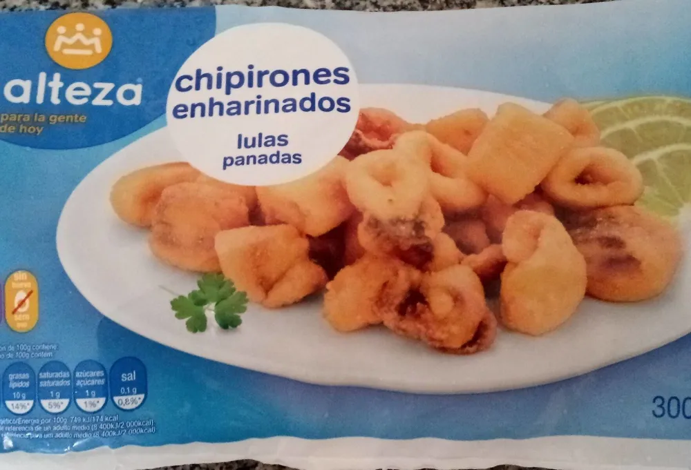 Chipirones enharinados