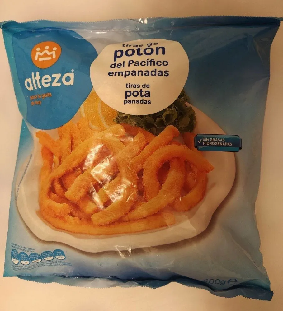 Tiras de portón del Pacífico empanadas