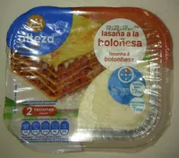 Lasaña a la boloñesa