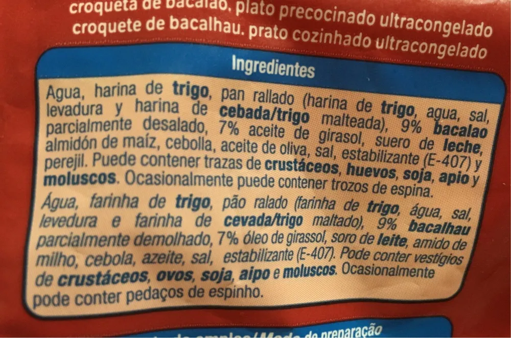 Croquetas de bacalao
