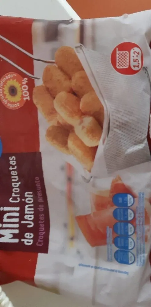 Mini croquetas de jamón