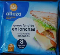 Queso fundido en lonchas