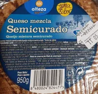 Queso mezcla semicurado