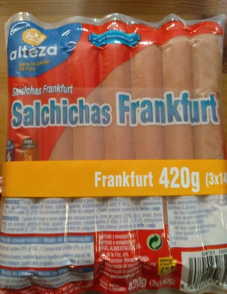 Salchichas Frankfurt