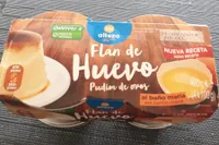 Flan de huevo al baño maría
