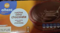 Natillas sabor chocolate