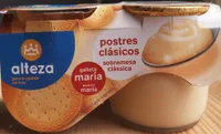 Postres clásicos galleta maría