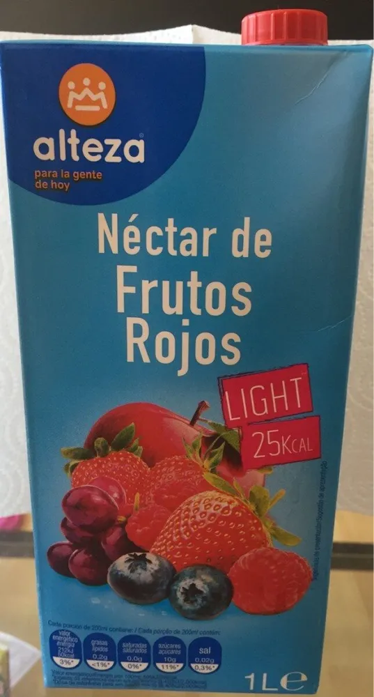 Néctar de Frutos Rojos