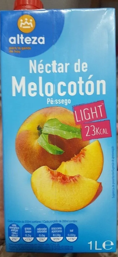 Néctar de Melocotón light Alteza