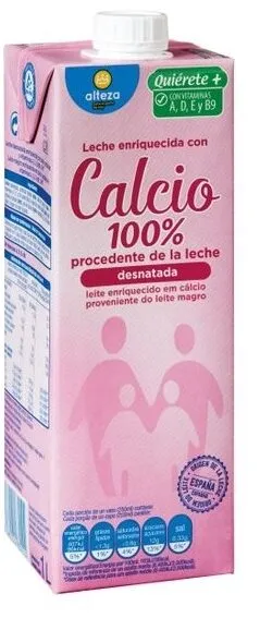 Leche Calcio desnatada