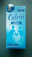 Leche entera calcio