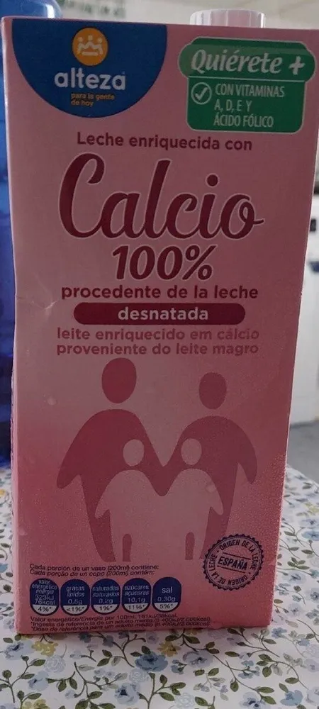 Alteza Calcio 100% desnatada