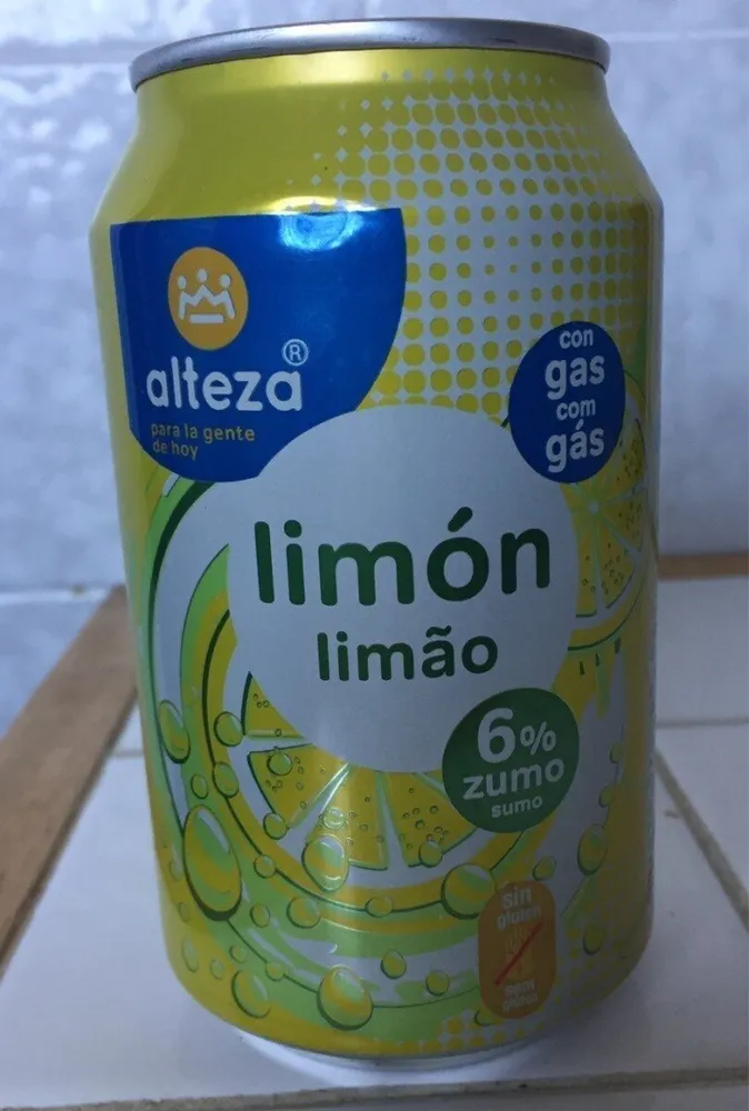 Limón con gas