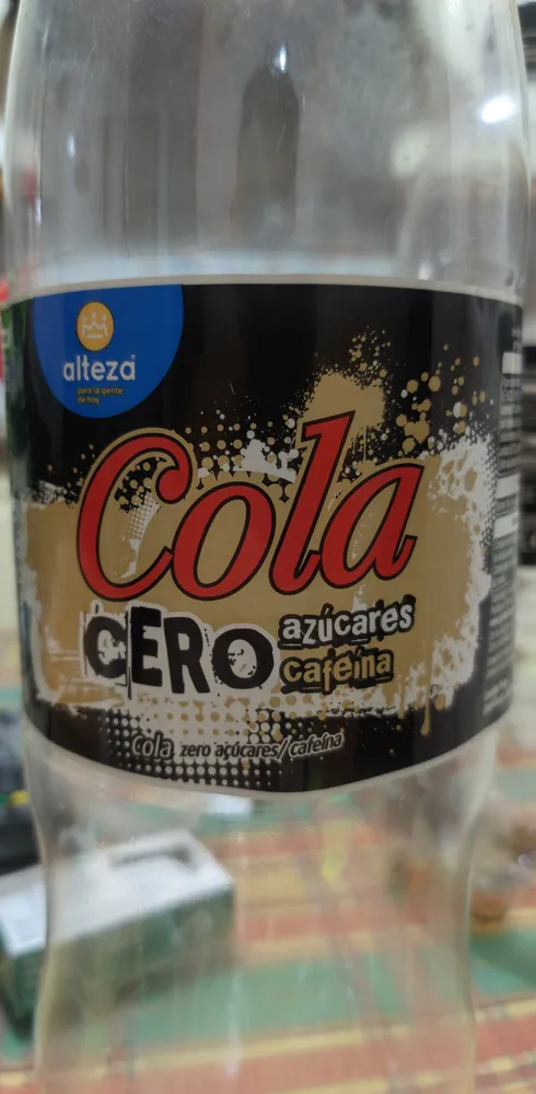 Cola cero cero