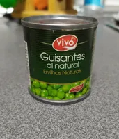 Guisantes al natural