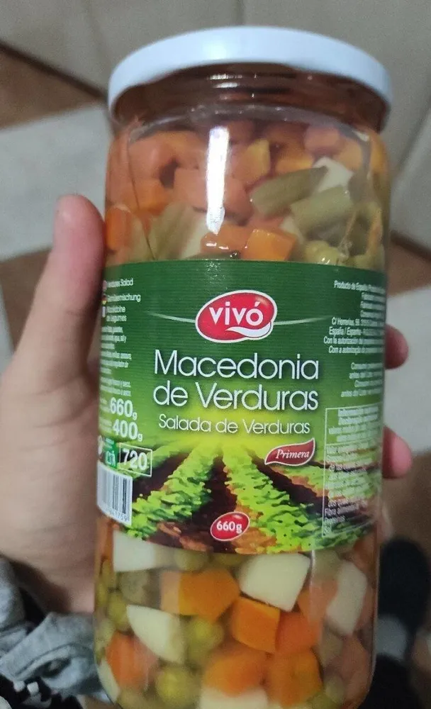 Macedonia de verduras