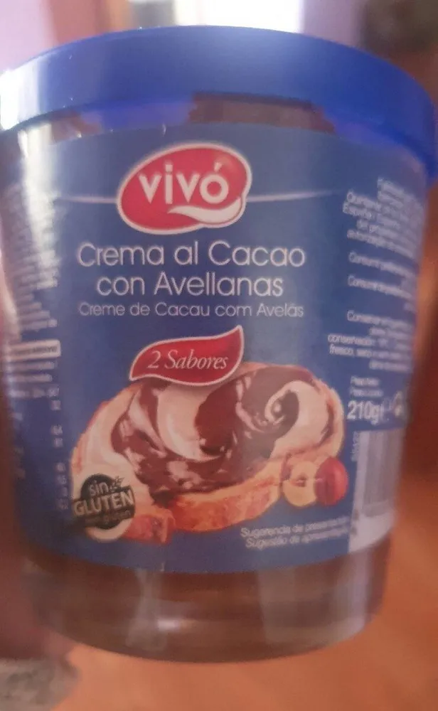 Crema al cacao con avellanas