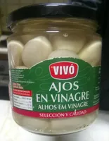 Ajos en vinagre