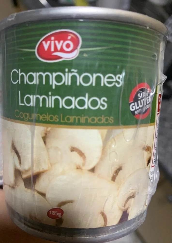 Champiñones laminados