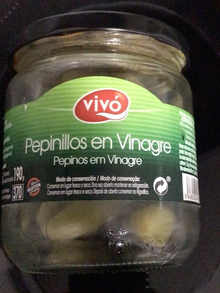 Pepinillos en vinagre