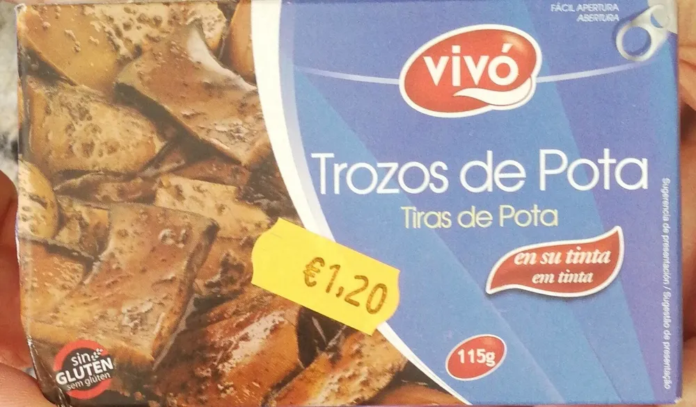 Trozos de pota