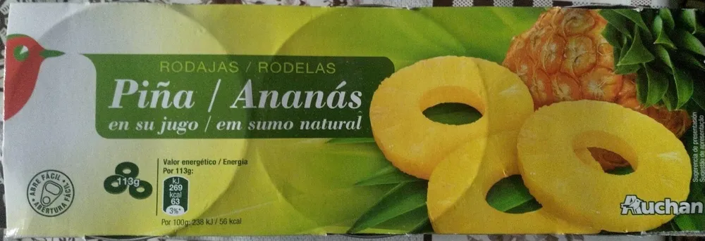 Piña en su Jugo Natural