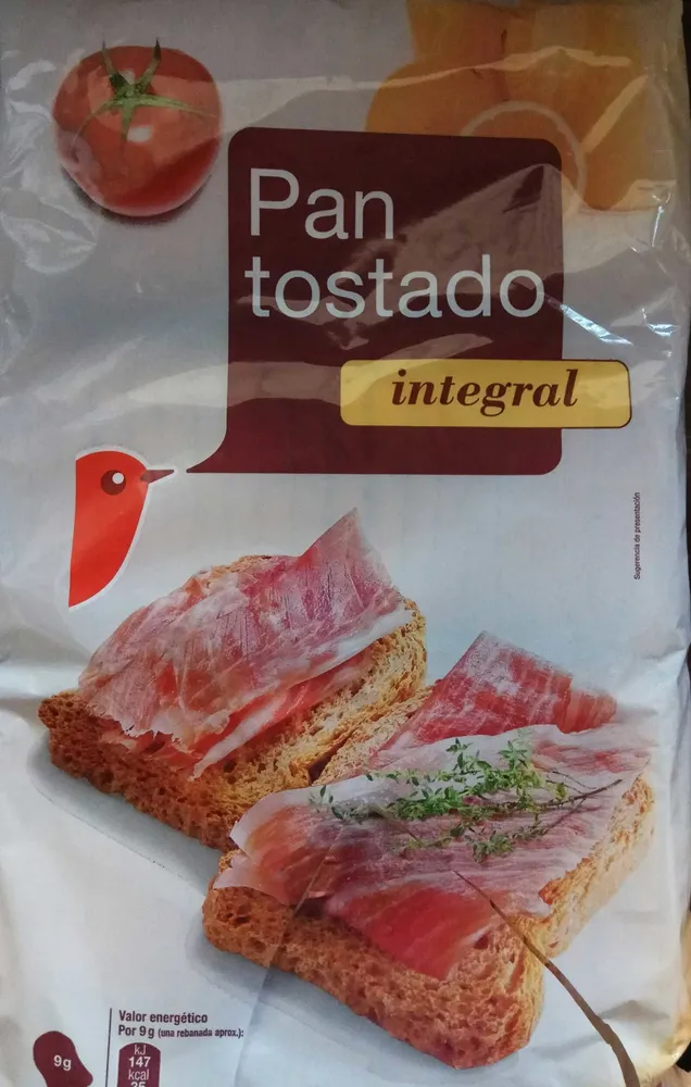 Pan Tostado Integral