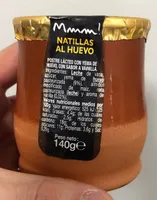 Natillas al huevo