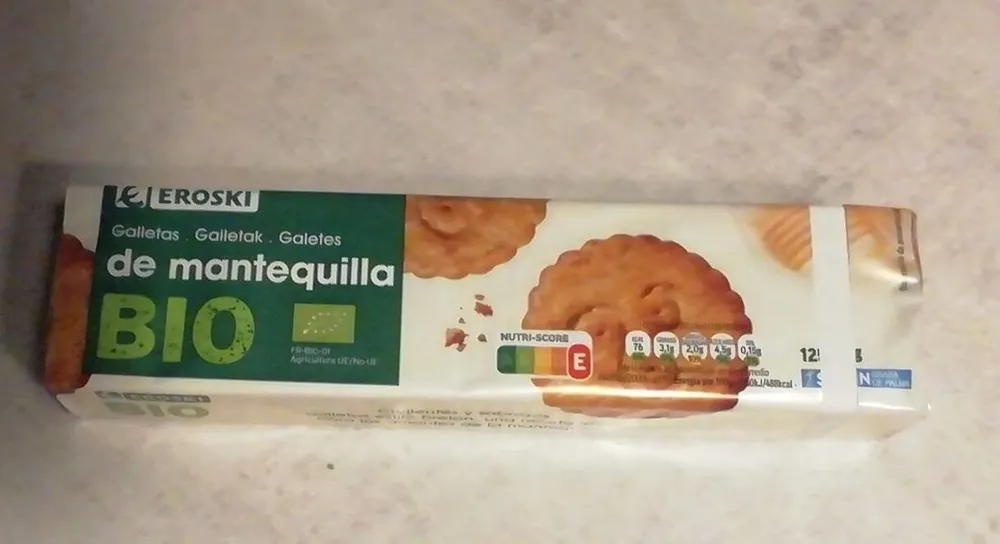 Galeta de mantega BIO
