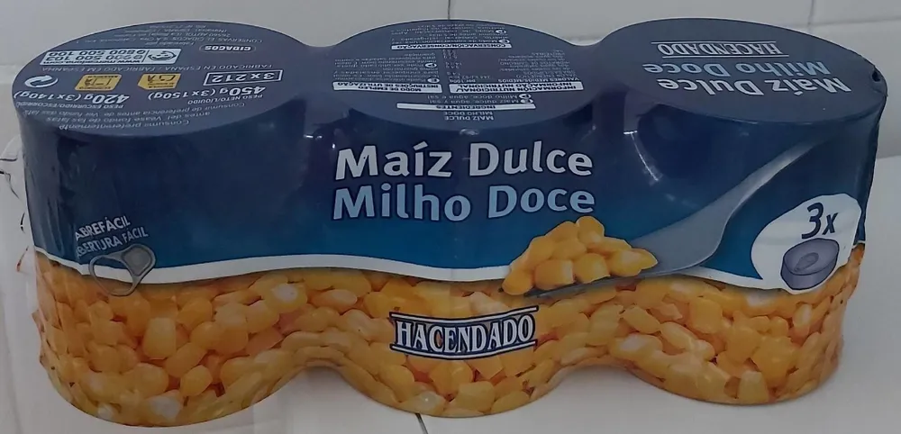 Maíz dulce