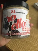 Crema proteica de choco-avellanas