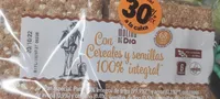 Pan integral con cereales y semillas