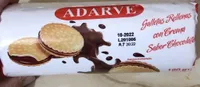 Galletas Rellenas con Crema Sabor Chocolate