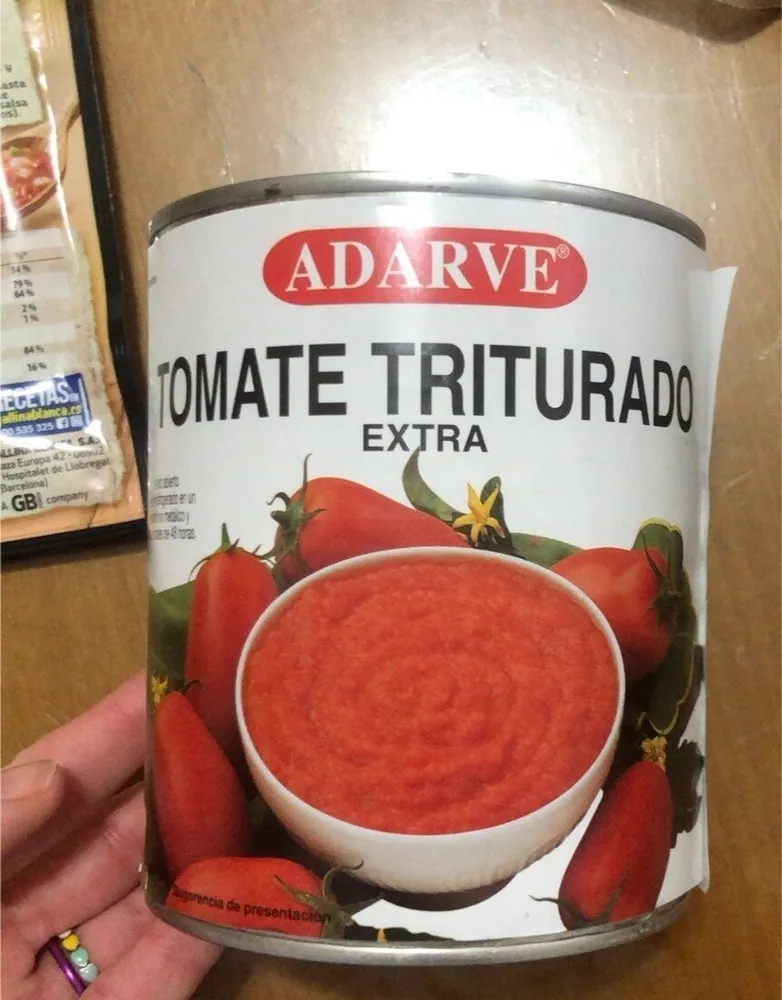Tomate triturado